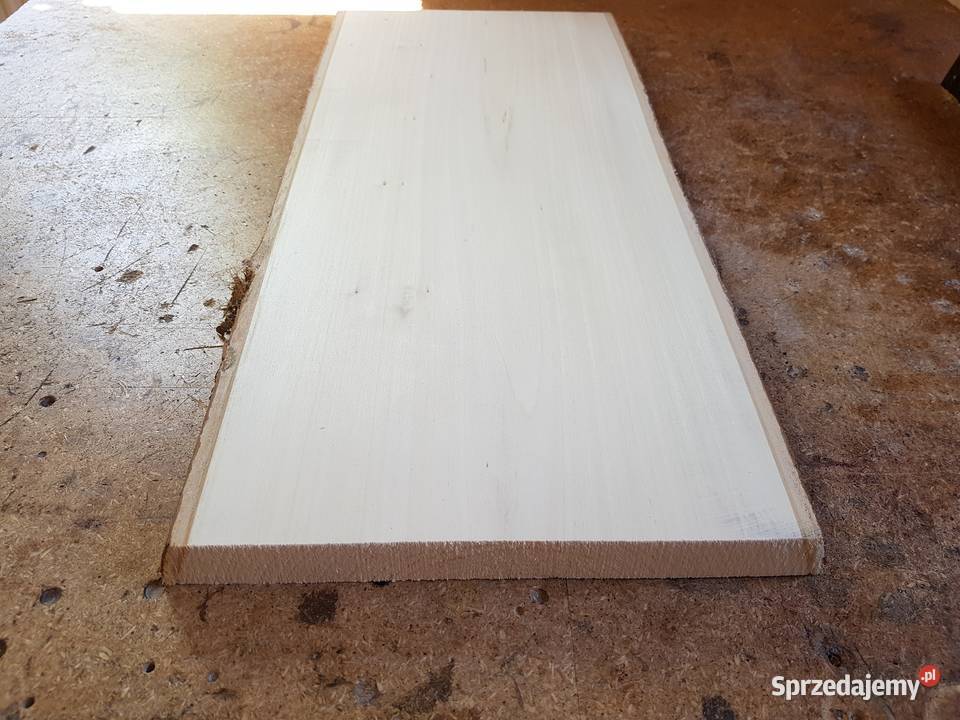 Deska lipowa z korą 60x225x25 rzeźba ikony łódzkie