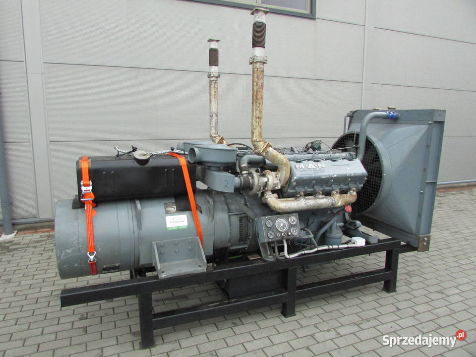 Agregat prądotwórczy 215 kVA Renault Turbo Produkcja Mojusz