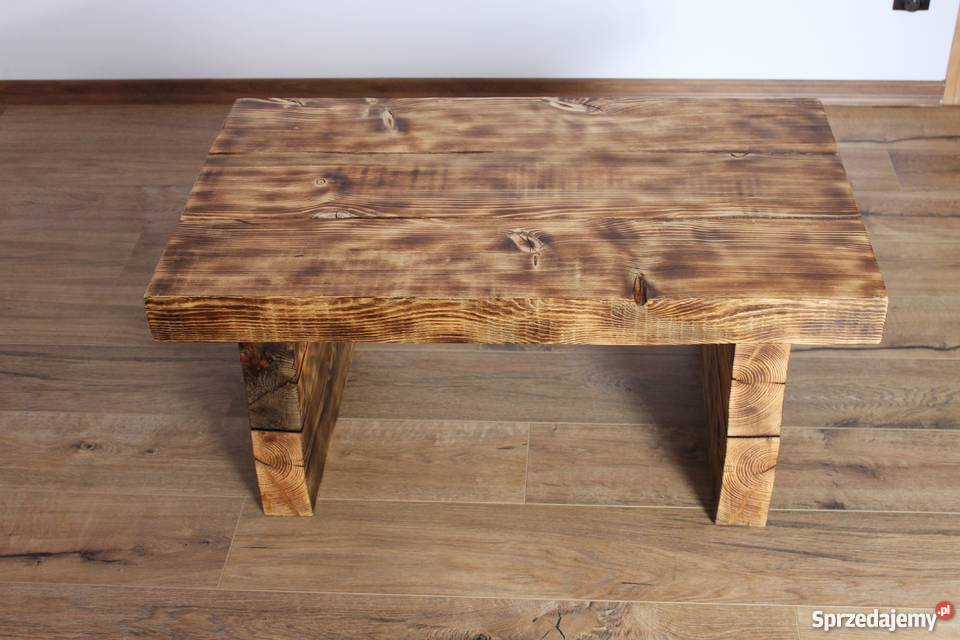 Ława rustykalna drewniana Meble Siekierki Małe