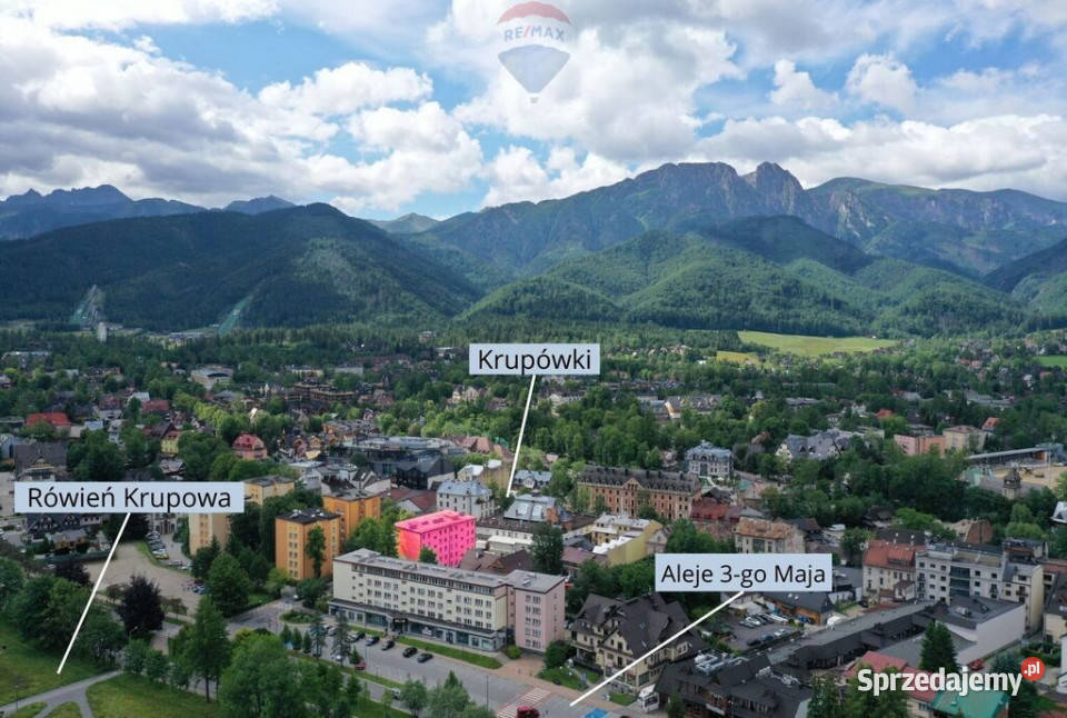 MIESZKANIE Z WIDOKIEM NA GIEWONT 50 M KRUPÓWEK Zakopane