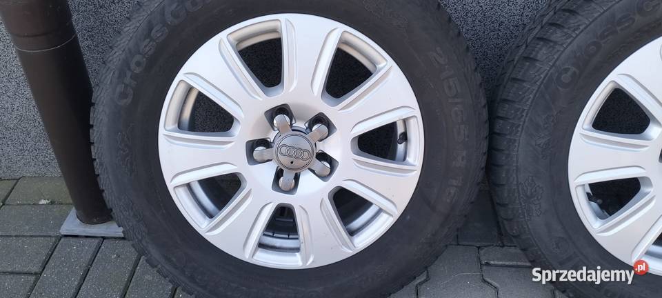 Koła kompletne zimowe alufelgi Audi 5x112 wielkopolskie Kawnice