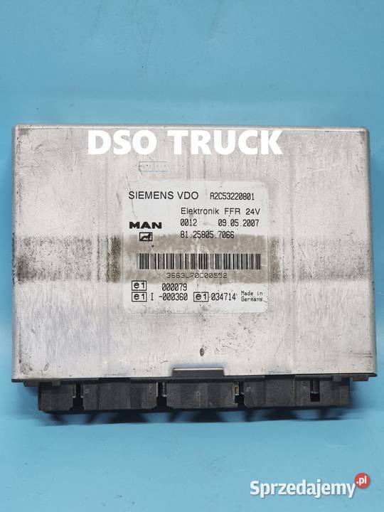 81258057066 STEROWNIK KOMPUTER FFR SIMENS VDO