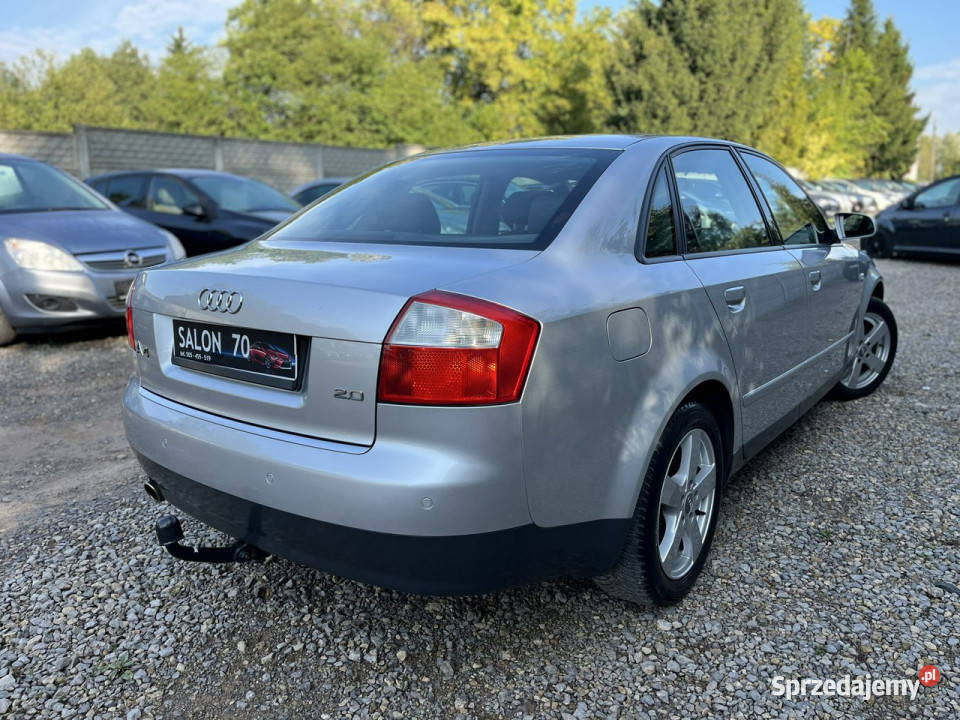 Audi A4 20 Automat Climatronic Alu Grzane Fotele benzyna śląskie Częstochowa
