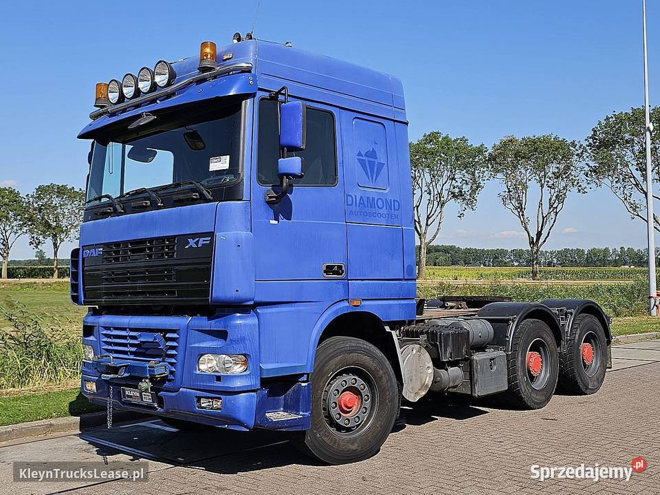 DAF XF 95380 6X4 FULL STEEL EURO3 ciągnik pomorskie