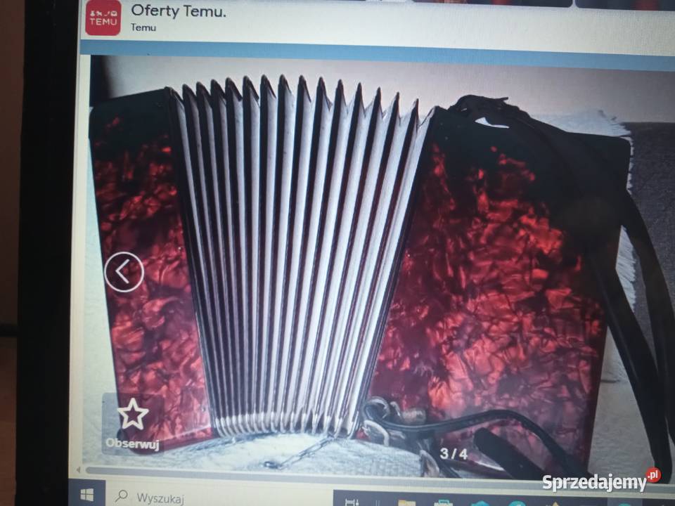 Akordeon wielkopolskie Wieleń sprzedam