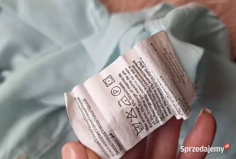 Błękitna lekka bluzka hiszpanka wiskoza 38 Vero Moda Odzież damska Kraków sprzedam