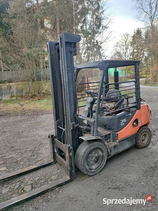 Wózek widłowy Doosan 35 t 3 t Linde h30 diesel małopolskie