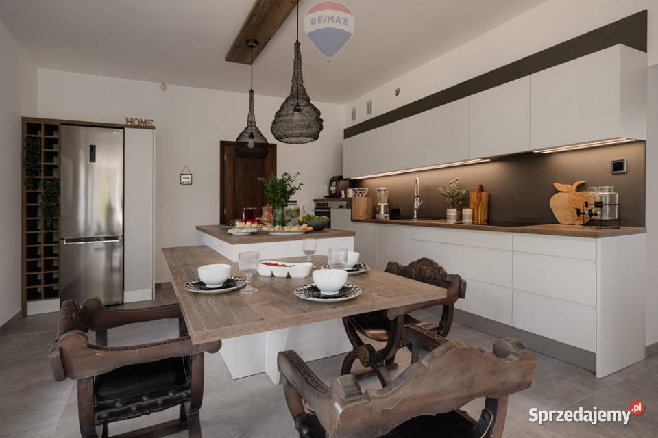 Willa na dużej działce lesie taras Tenczynek