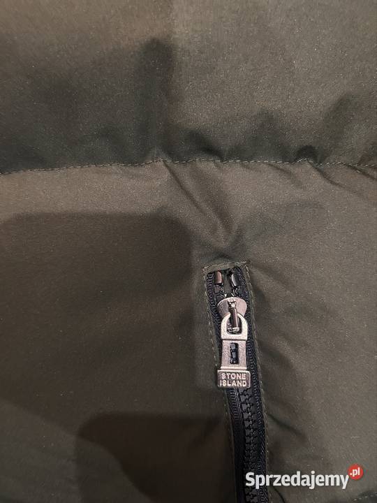 Kurtka puchowa Stone Island khaki śląskie Tychy sprzedam