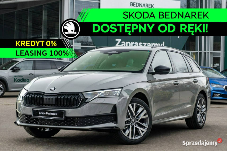 koda Octavia Combi Sportline 15 TSI mHEV 150 DSG czujnik deszczu łódzkie