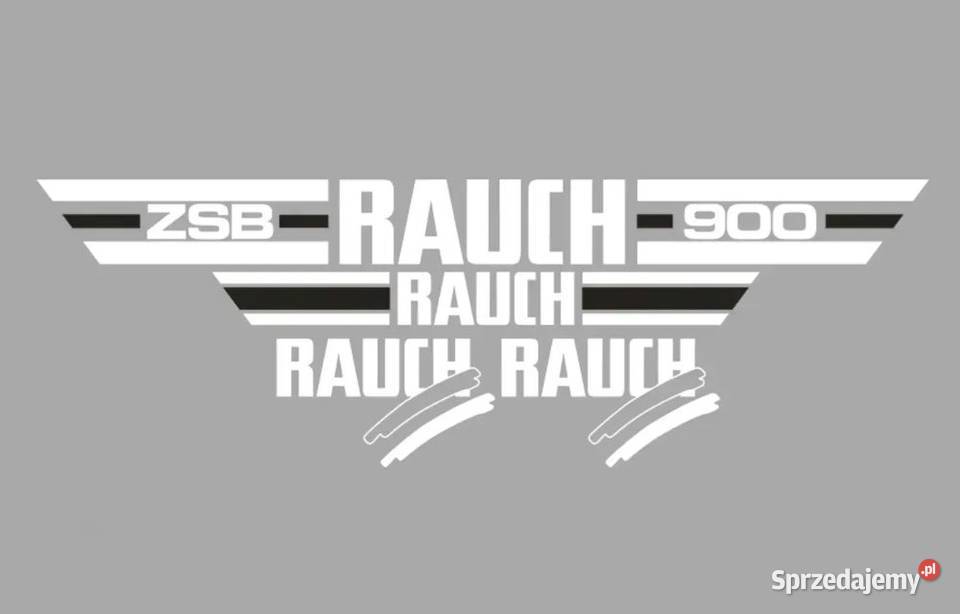 Naklejki oklejenie RAUCH ZSB 900 Zamiennik