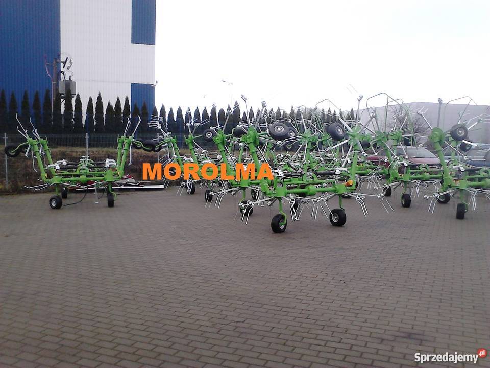 Przetrząsacz karuzelowy 4 wirniki KOWALSKI 53m wielkopolskie sprzedam