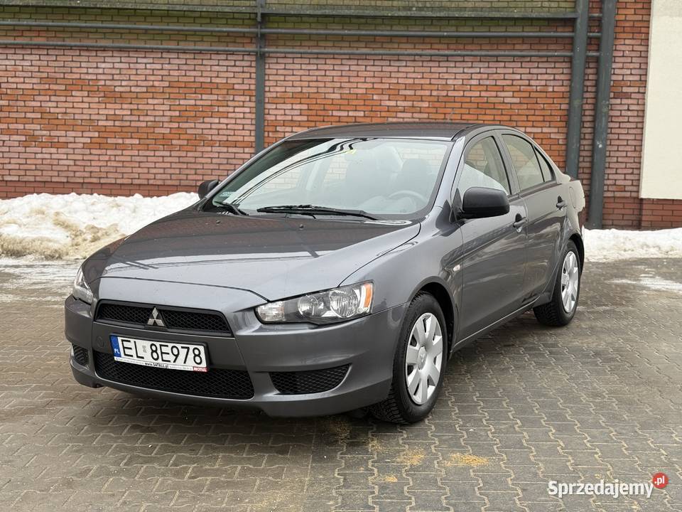 Mitsubishi Lancer X 16 Benzyna 2012 120KM Lancer Łódź