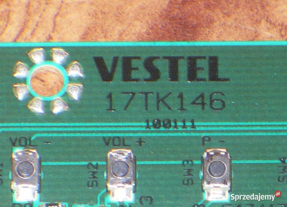 Klawiatura lokalna VESTEL 17TK146 TV Toshiba Telewizory