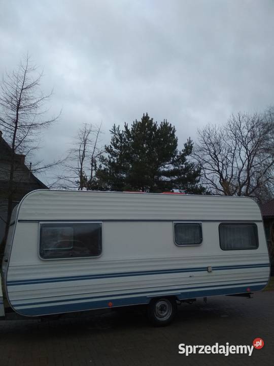 Duża przyczepa kempingowa Knaus na działkę Krasnystaw sprzedam