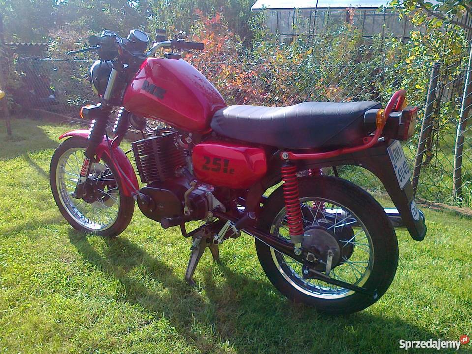 Mz ETZ 251 1991 elektronik odrestaurowana podkarpackie Rzędzianowice