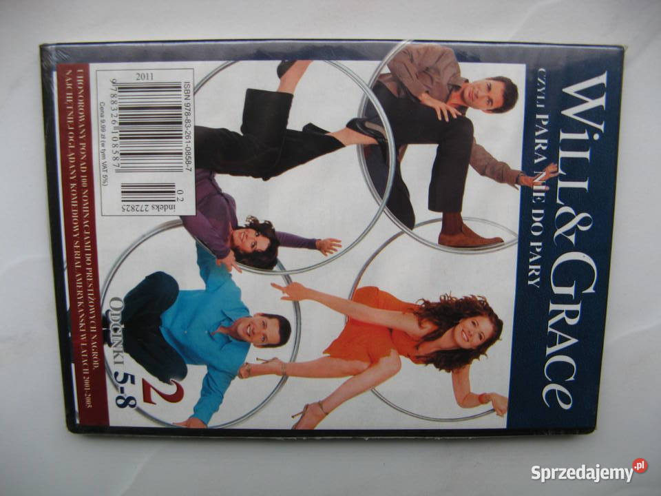 Will i Grace 5 DVD 20 odcinków polski lektorNowe komedia Filmy Poznań