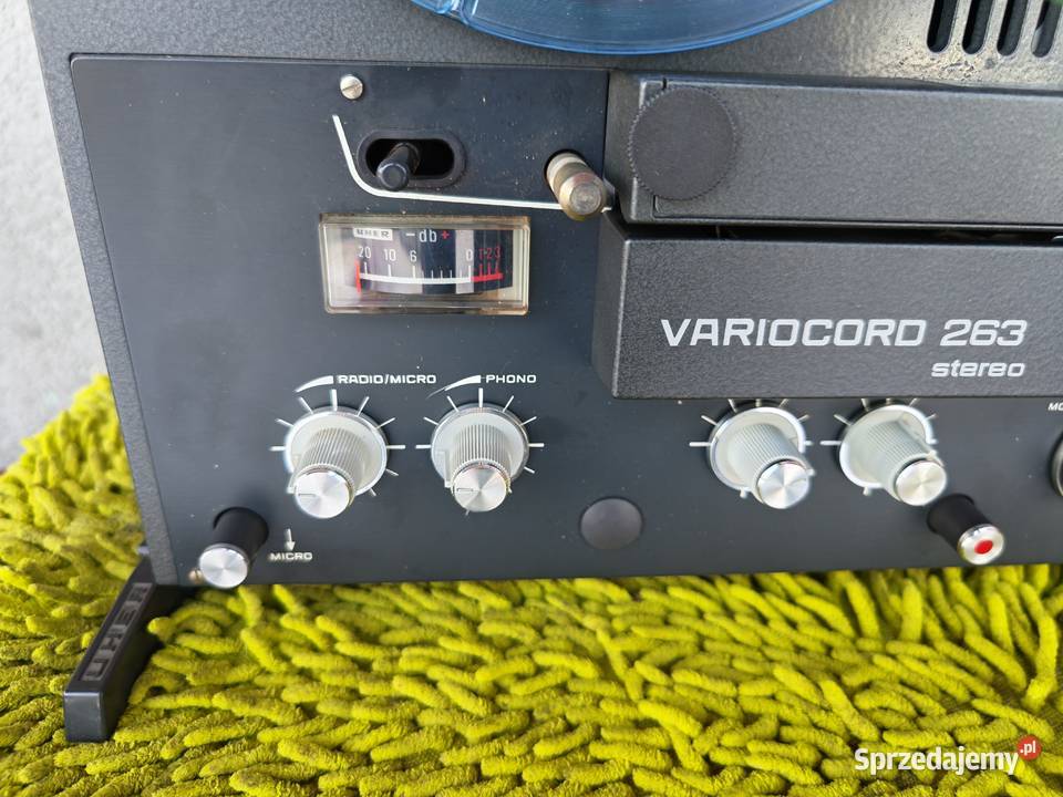 Uher variocord 263 magnetofon szpulowy Chełm Śląski