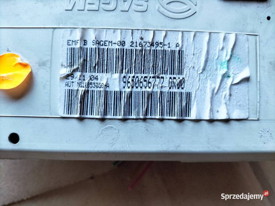 Citroen C3 Mk1 14HDI WYŚWIETLACZ 9650656777 0R00 Kamień-Kolonia