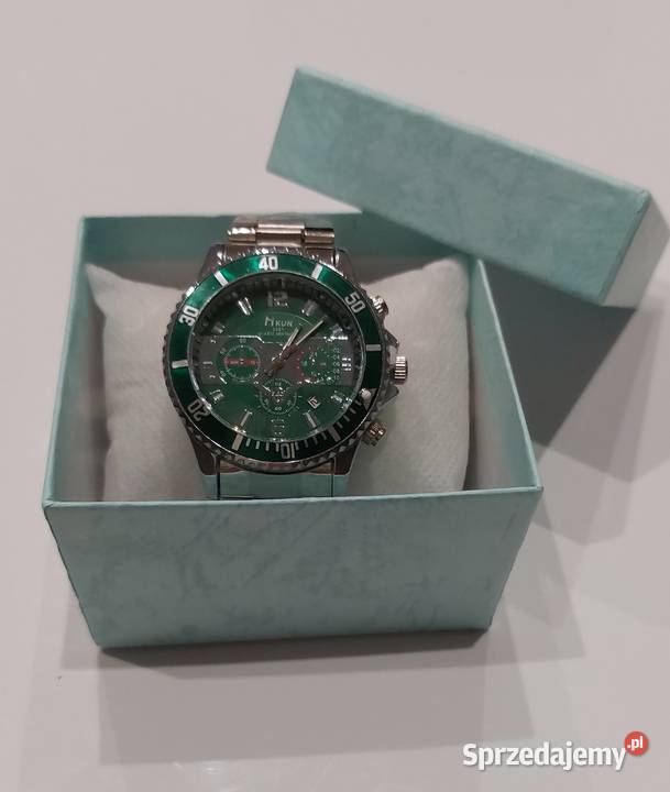 Elegancki biznesowy zegarek męski nowy sprzedam