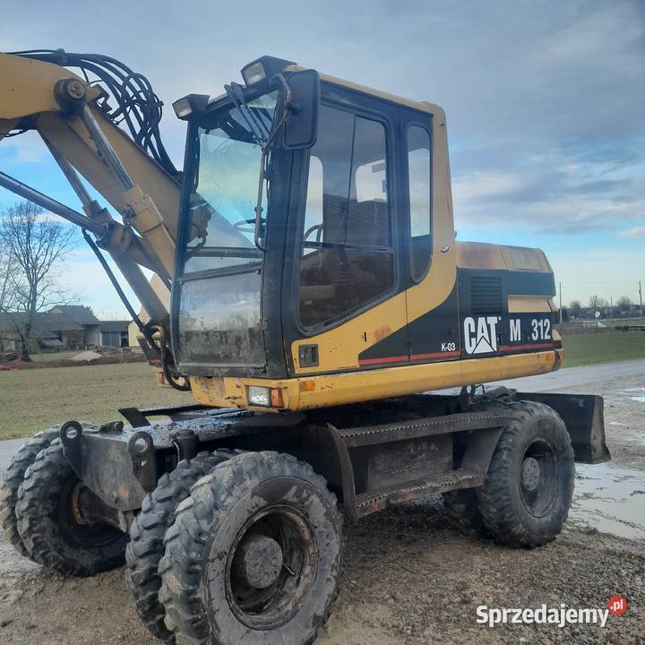 Koparka kołowa cat m312 Zabrnie