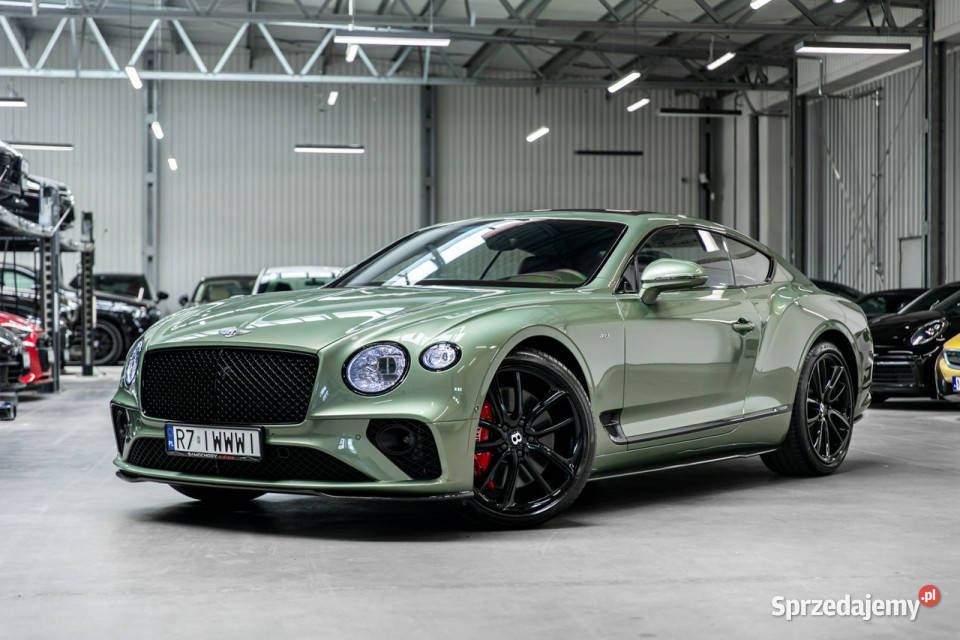 Bentley Continental GT Alpine Green Gwarancja do tempomat Węgrzce