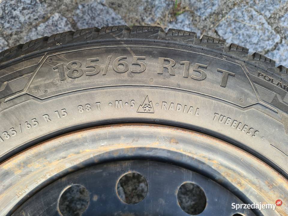 Koła zimowe Barum 18565 R15 Nissan Mitsubishi Samochodowe Czernica sprzedam