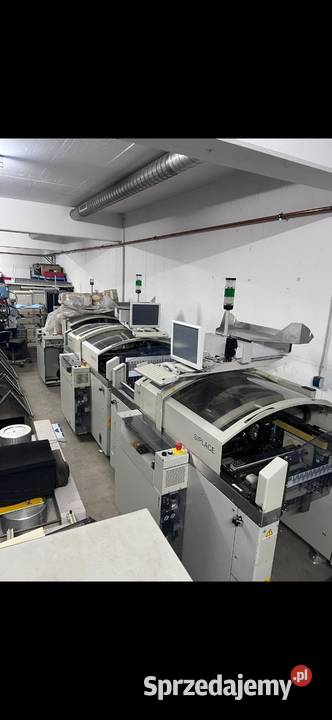 Linia do montażu SMD Siemens Siplace S20 F4 Produkcja Gorzów Wielkopolski