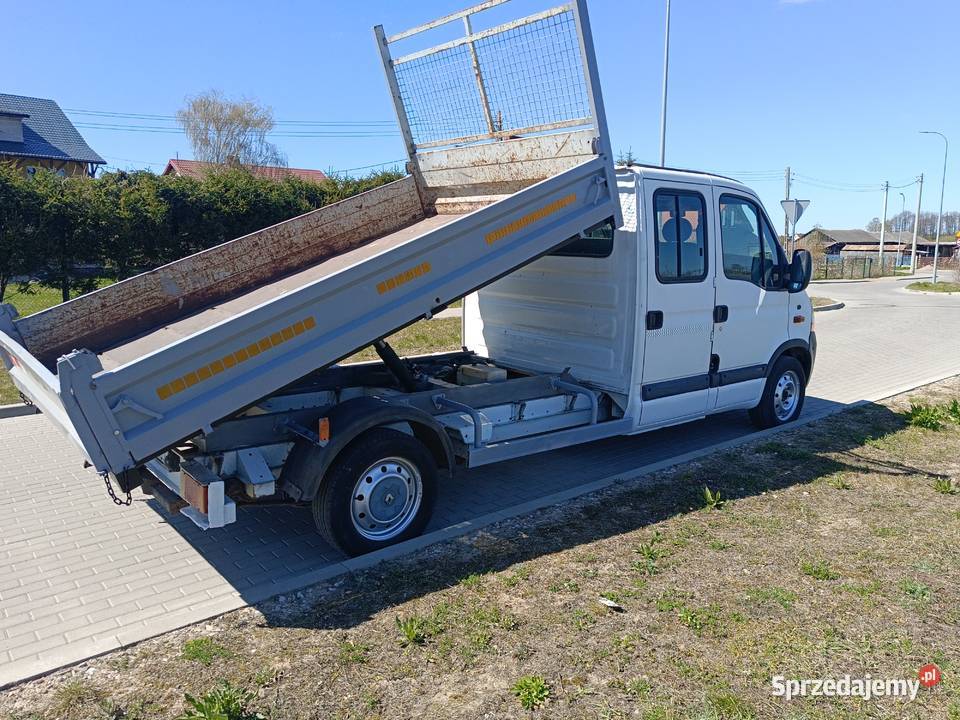 Renault Master 2 2 Wywrotka 7 osobowy Brygadówka 282350km Wywrotki