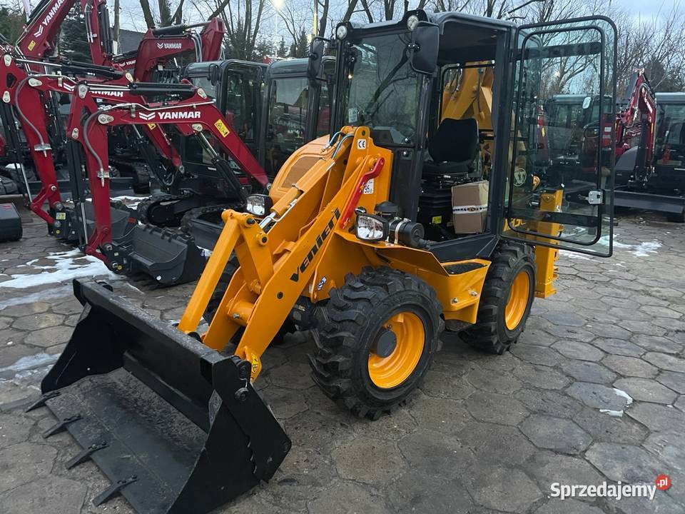 NOWA Mini koparko ładowarka VENIERI 133C 133B nie łódzkie Łódź
