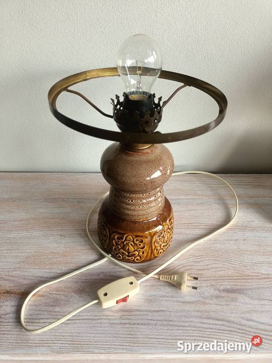 Stylowa lampa ceramiczna Bełchatów