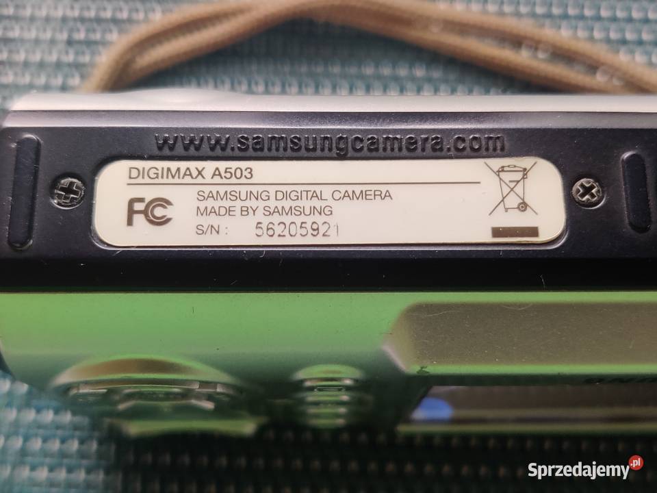 Aparat fotograficzny Samsung Myszków