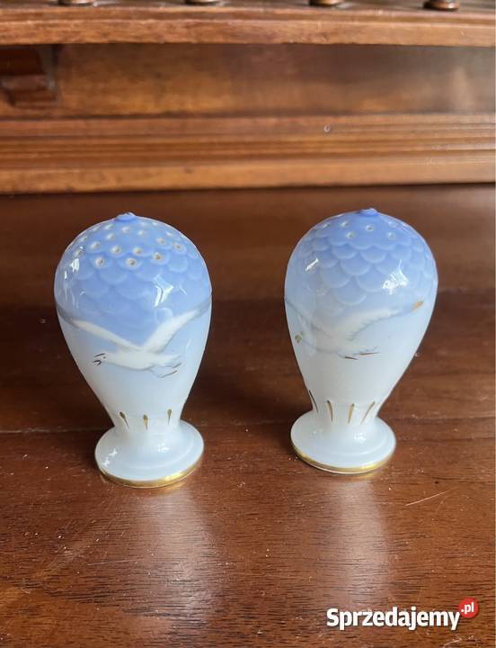 Pojemnik na wykałaczki Royal Copenhagen Złota Porcelana i szkło Gdańsk