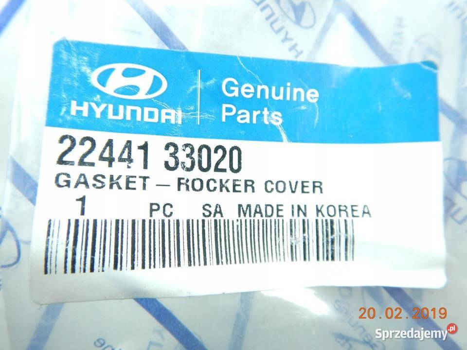 USZCZELKA POKRYWY ZAWORÓW HYUNDAI KIA MITSUBISHI Pozostałe sprzedam