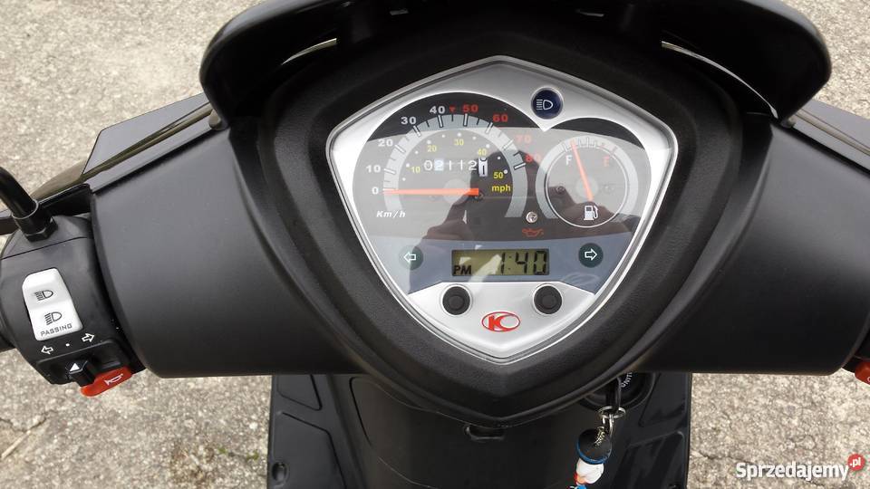 Kymco Agility City 50 2T 2014 2100 przebieg 20m kupiony w polskim salonie Gdańsk