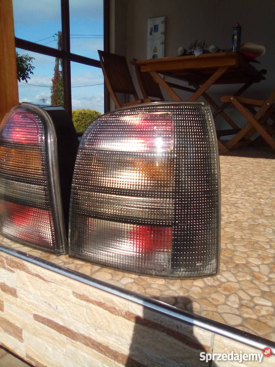 RARYTAS Lampy tylne dymione smoke Audi A4 B5 osobowe opolskie Grodków sprzedam