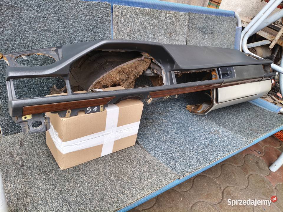 Mercedes W124 deska rozdzielcza szara kokpit 124 Skarżysko-Kamienna