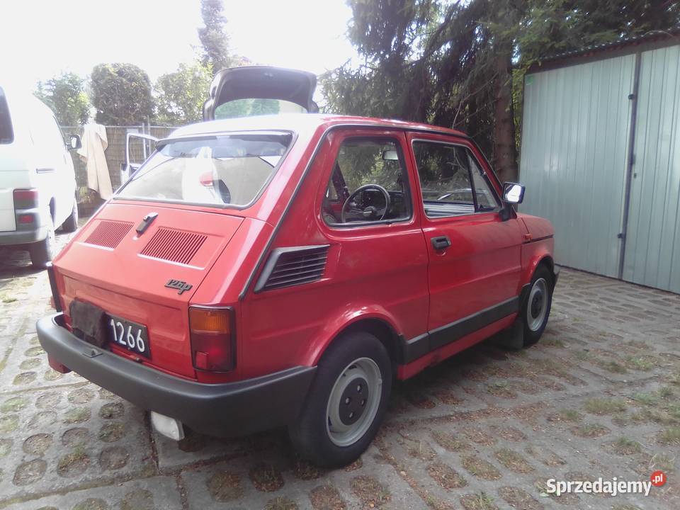 Fiat 126p ostatni FL Łódź
