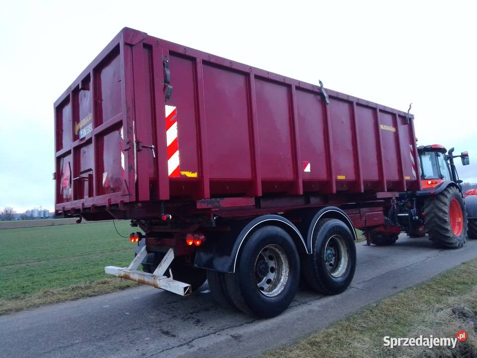 Przyczepa skorupowa wywrotka 1216ton tandem lubelskie Kożuszki