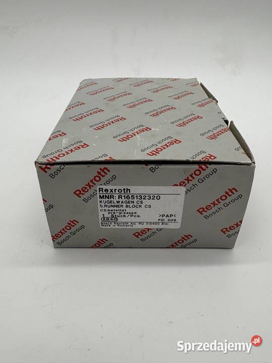 Rexroth R165132320 Wózek liniowy Warszawa sprzedam