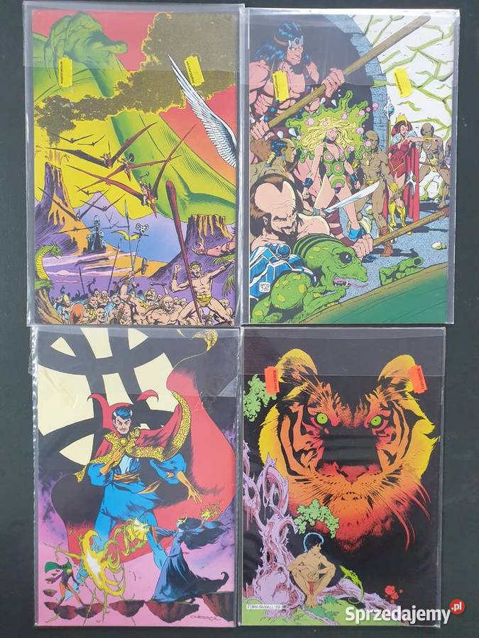Marvel Fanfare zestaw 11 oryginalnych komiksów Gdynia
