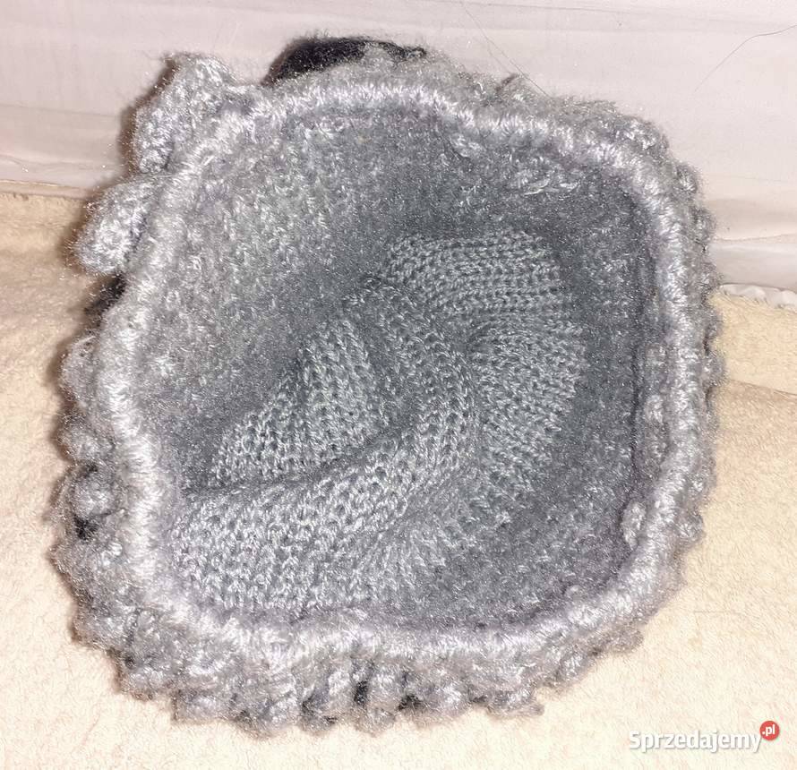 Czapka Wełniana z Kryształkami Dla kobiet Kraków