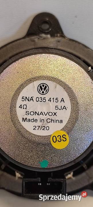 VW TIGUAN II GŁOŚNIK DESKI KONSOLI 5NA035415A osobowe