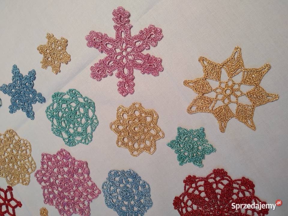 Błyszczące gwiazdeczki gwiazdki na choinkę lubelskie