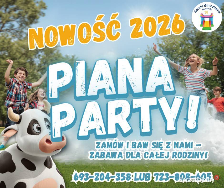 Zamki Dmuchane Dmuchańce zjeżdżalnie dmuchane sprzedam