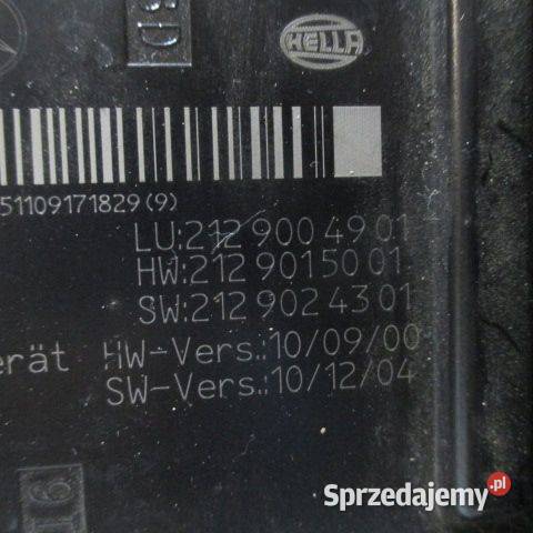MODUŁ STER SAM MERCEDES W204 W212 5DK00962049 osobowe