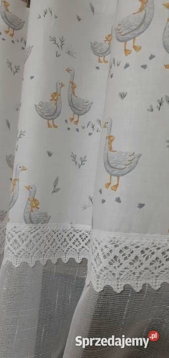 Firanki zasłonki dekoracyjne gąski Mława