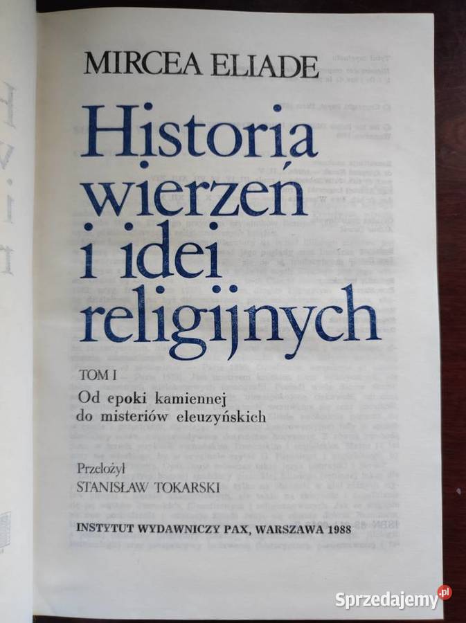 Historia wierzeń i idei religijnych Kultura i Rozrywka
