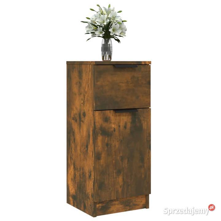 vidaXL Szafka przydymiony dąb 30x30x70 SKU817000
