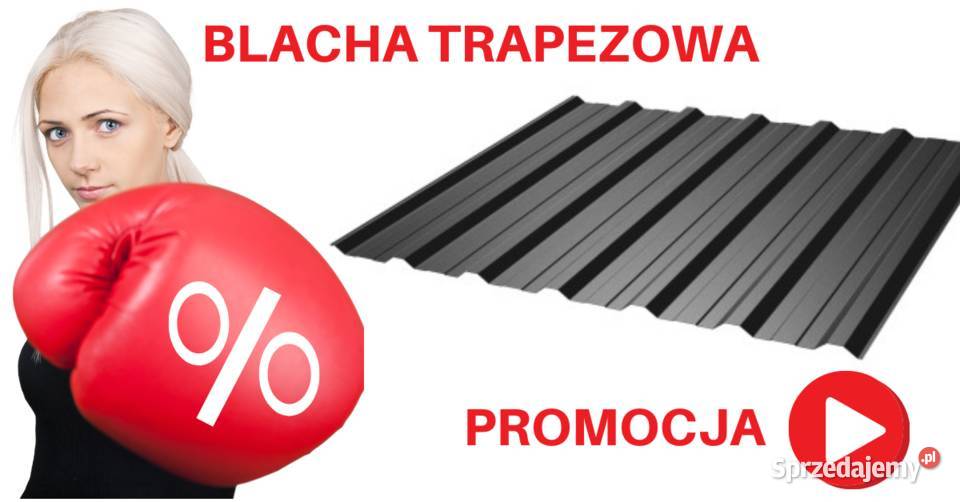 Blacha trapezowa m2 14 PLN pod wymiar do 7m Materiały budowlane Konin sprzedam